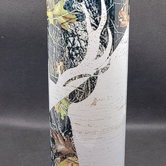 Woodland Deer Stainless Steel Tumbler 30 ounce - Picture 4 of 9